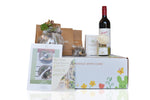 Load image into Gallery viewer, Mindfulness Terrarium DIY Kit Plant Hamper with Wine and Aromatherapy
