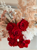 Load image into Gallery viewer, Preserved Red Roses Arrangement
